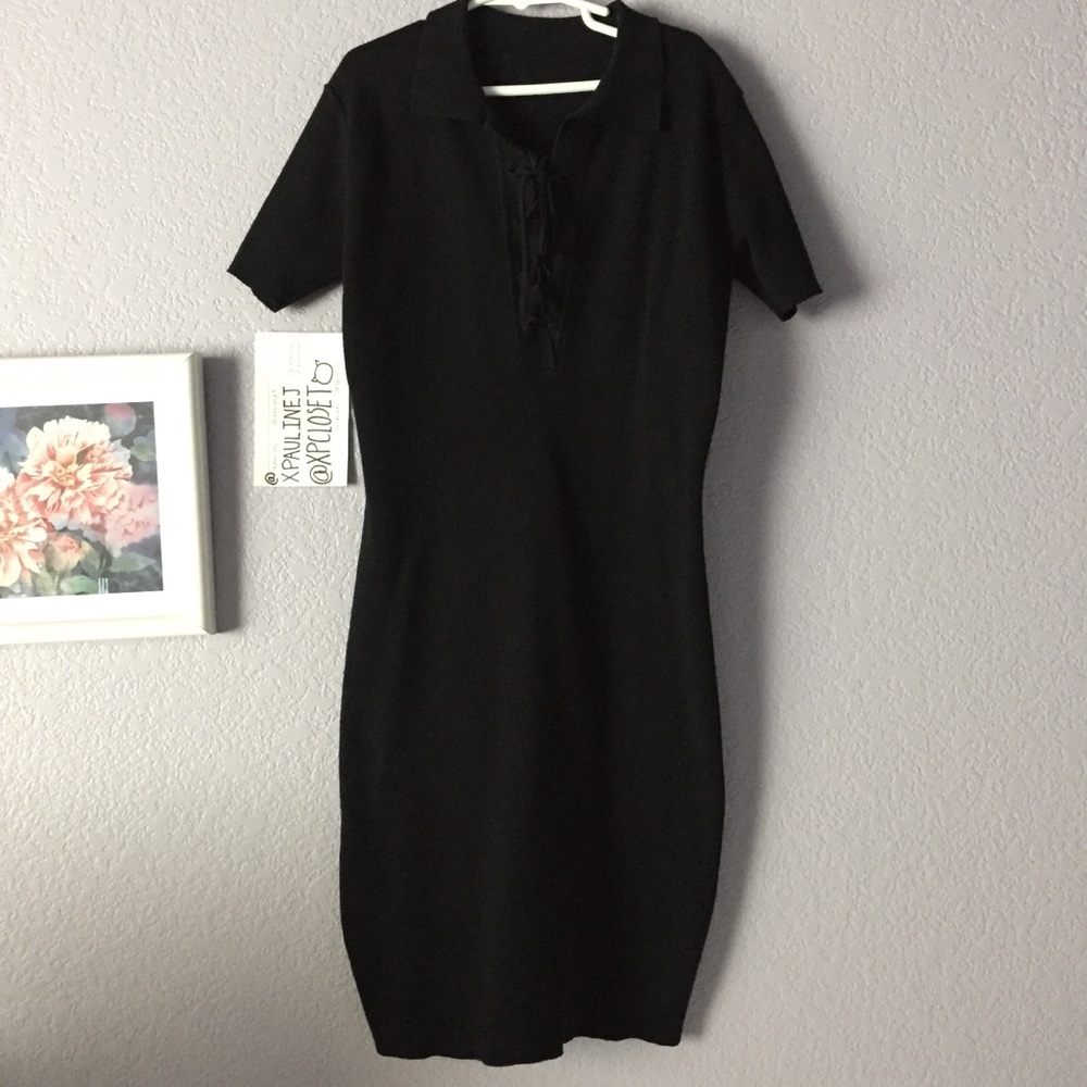 💔✖️SOLD✖️💔 Brandy Melville sample collar dress